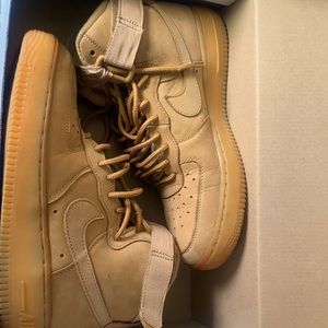 Suede Air Force ones